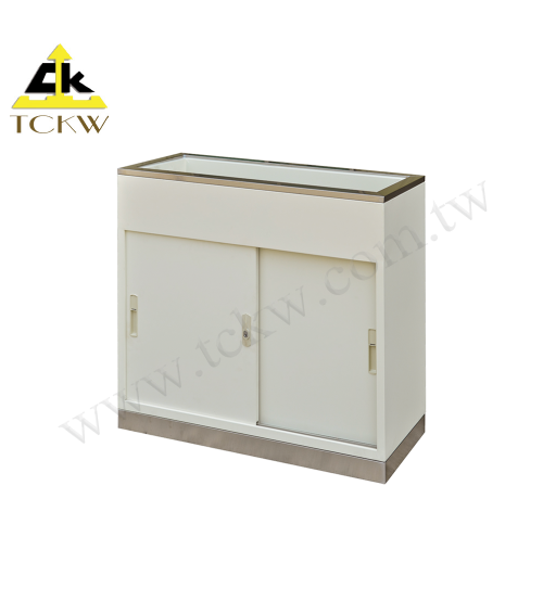 Powder-coated Flower Pot With Cabinet In Beige(TF-90TC) 